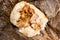 Glutinous rice wrapped with leaf dumpling, popular Chinese dim sum in Hong Kong