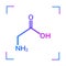 Glycine chemical formula