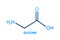 Glycine formula. Glycine formula, great design for any purposes