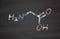 Glycine (Gly, G) amino acid molecule