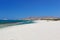 Glyfada beach in Naxos, Greece