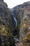 Glymur Waterfall at spring