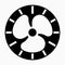 Glyph beautiful Fan vector icon