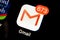 Gmail logo or icon with many unread messages.