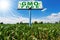 GMO Free - Billboard in a Corn Field