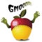 GMO zombie apple lemon monster