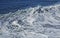 Gnarly wave on Aliso Beach in Laguna Beach, California.