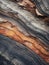 Gneiss Stone Creative Abstract Wavy Texture.