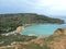 Gnejna Beach as Seen From Ta Lippija Watch Tower