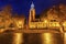 Gniezno Cathedral at sunset