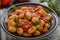 Gnocchi tomato sauce herbs