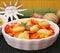 Gnocchi with vegetables