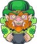 Gnome leprechaun, illustration design