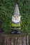 Gnome standing on Tree Stump