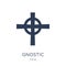 Gnostic icon. Trendy flat vector Gnostic icon on white background from india collection