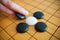 Go game or Weiqi Chinese board game