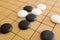Go game or Weiqi Chinese board game