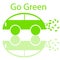 Go Green Eco Friendly Electric Car