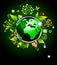 Go Green Ecology Background