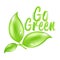 Go Green Logo or Background