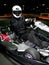 Go kart speed rive indor race opposition race