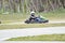 Go kart speed rive outdoor race