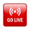 Go live button