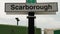 go train transit mass transportation system scarborough sign with green logo
