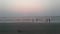 The goa beach sunset
