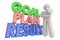 Goal Plan Result Success Thinking Person