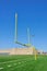 Goal Posts on American Football Field