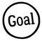 Goal stamp , label