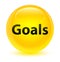 Goals glassy yellow round button