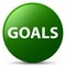 Goals green round button