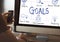 Goals Inspiration Success Target Concept