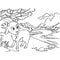 Goat Coloring Pages vector