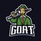 Goat gaming logo