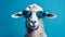 Goat Wearing Sunglasses: Retro Glamor And Innovative Visual Storytelling