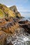 The Gobbins Headland â€“ is a popular tourist attraction along the rugged and breathtakingly beautiful North Antrim Coast