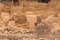 Gobelitepe. Pillars in Gobeklitepe archaeological site in Sanliurfa Turkey