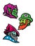 Goblin Leprecahun and Wizard Mascot Collection