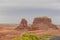 Goblin Valley - Panoramic view on Mollys Castle in Goblin Valley State Park, Utah, USA, America