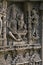 God and goddesses sculptures at stepwell Rani ki vav, an intricately constructed historic site