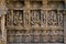 God and Goddesses stone carving ; underground structure ; step well Rani Ki Vav constructed by Queen Udayamati