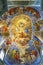 God Jesus Fresco Basilica San Giacomo Augusta Church Rome Italy