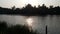 The God`s Own Country landscape. Kerala River