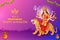 Goddess Chandraghanta Devi for the third Navadurga of Navratri festival