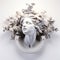 Goddess Head 3d Model: Baroque-inspired Ornate And Dramatic Composition