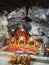 goddess idol as vaishno devi in the cave at tapkeshwar mahadev dehradun uttarakhand India