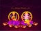 Goddess Lakshmi and Lord Ganesha for Diwali.